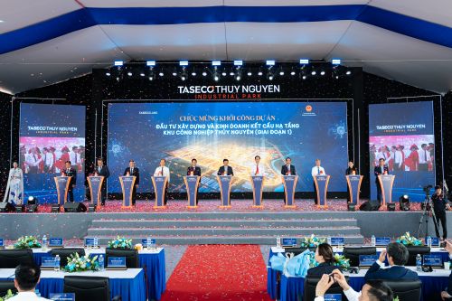 Taseco Land khởi công Khu công nghiệp gần 4.000 tỷ tại Hải Phòng